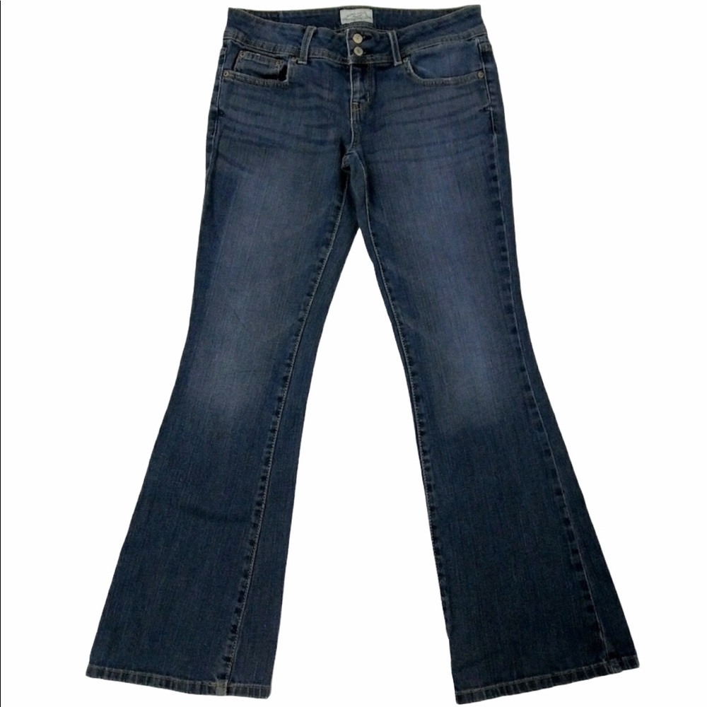 AEROPOSTALE Hailey Flare Blue 5/6 Short Jeans CLOSET CLEAR OUT